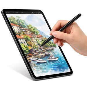 Stylus Pen for iPad 2018–2025 Palm Rejection Fast Charge Black New in Open Box